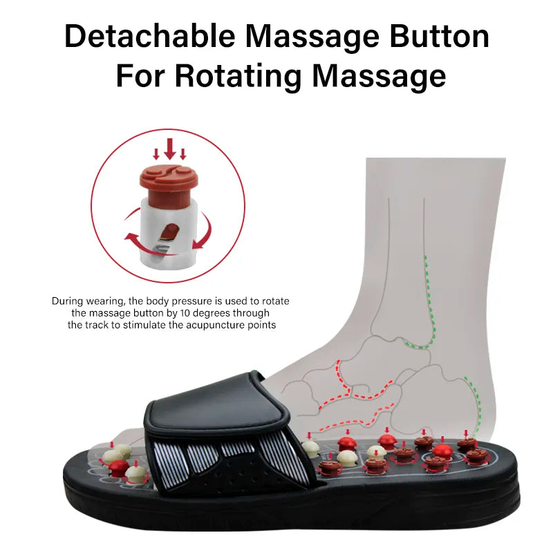 PurelyGlo Acupressure Slippers