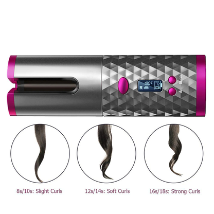 PurelyGlo™ Portable Hair Curler